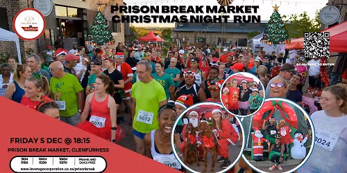 Christmas Night Run @ Prison Break Market - Fri 5 Dec at 6.15pm