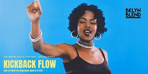 The Grown Folks Type Kickback: RNB\/Hip Hop Bingo
