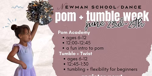Pom + Tumble Week