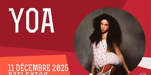 [DERNIERS TICKETS] YOA + Zonmai au REFLEKTOR le 11 d\u00e9cembre 2025