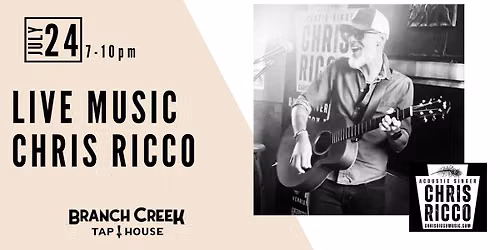 Live Music: Chris Ricco