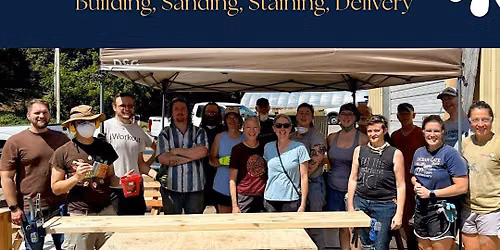 Asheville Bus Stop Bench Building Event