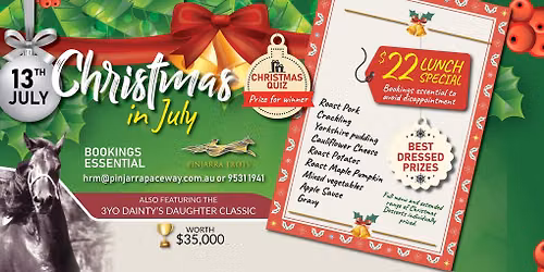 Christmas in July & 3YO Daintys Daughters Classic