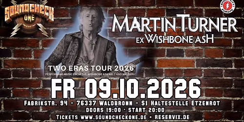ex-Wishbone Ash Martin Turner Tourstart