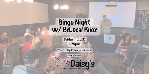 Bingo Night at Daisy's!