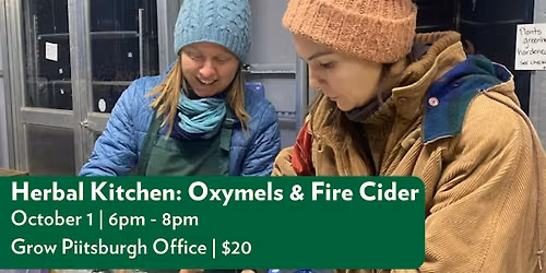 Herbal Kitchen Creations: Oxymels & Fire Cider