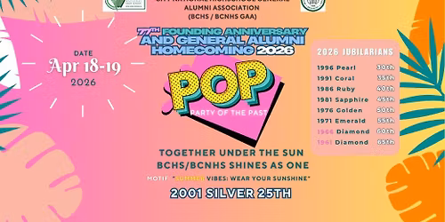 77TH BCNHS ALUMNI HOMECOMING