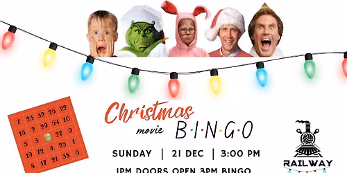 Christmas Bingo Railway Inn