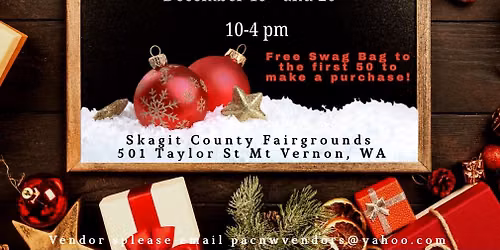 Holiday Bazaar @ Skagit County Fairgrounds