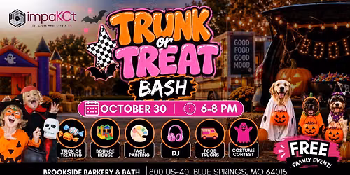 FREE Blue Springs Family Trunk or Treat \ud83c\udf83 | Food Trucks, Bounce House + More!