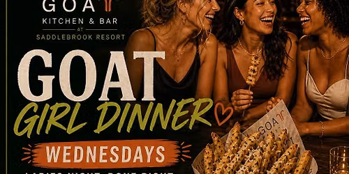 Ladies Night at Goat Kitchen & Bar, Saddlebrook Resort 