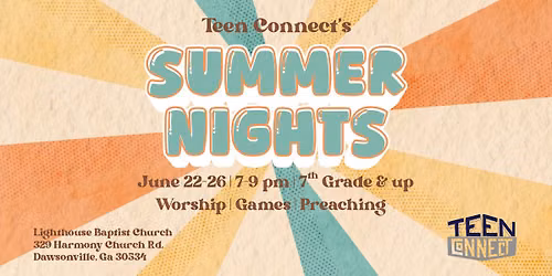 Teen Connect Summer Nights