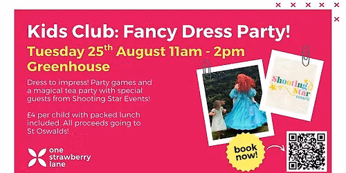 Kids Club: Fancy Dress Party!