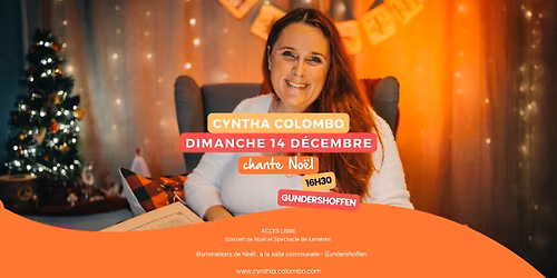Cynthia chante No\u00ebl \u00e0 Gundershoffen