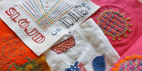 Kurs: Brodera bottens\u00f6mmar