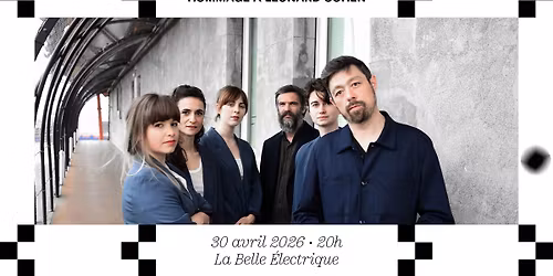 H-Burns & The Stranger Quartet | Hommage \u00e0 L\u00e9onard Cohen \u00e0 La Belle Electrique