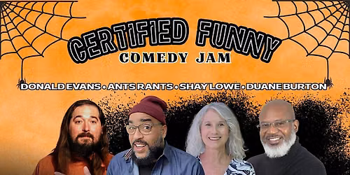 Certified Funny Comedy Jam: Halloween Season