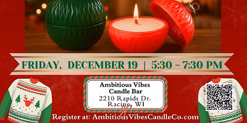 Ugly Sweater Candle Making Party