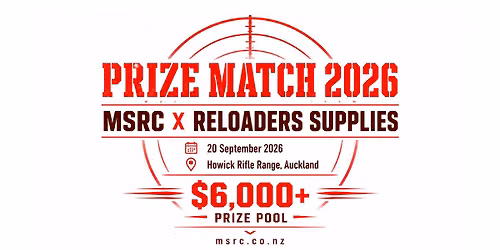MSRC Reloaders Supplies Prize Match 2026