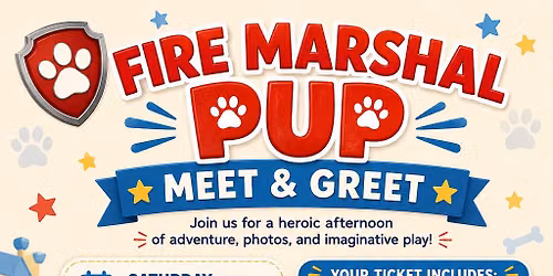 Fire Marshal Pup meet and greet