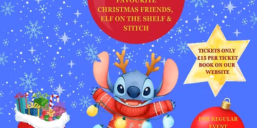 Breakfast with Elf on the Shelf and Christmas stitch \ud83c\udf84\u2728
