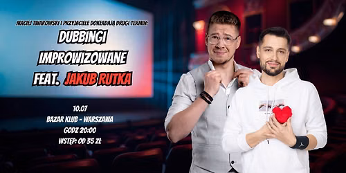 Eksperyment komediowy: Dubbingi improwizowane - Maciej Twarowski feat. Jakub Rutka II