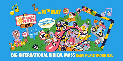 Big International Kidical Mass @ Brussels 2026