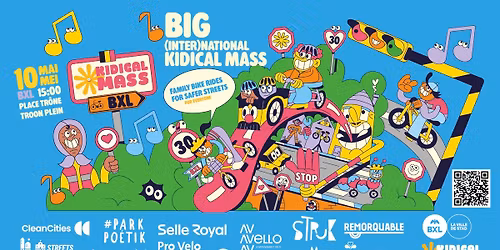 Big International Kidical Mass @ Brussels 2026