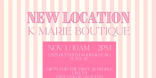 K MARIE GRAND OPENING EVENT