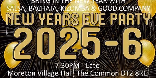 New Years Eve Party - Salsa Bachata Kizomba -