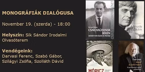 M\u0171helytitkok - Monogr\u00e1fusok dial\u00f3gusa 