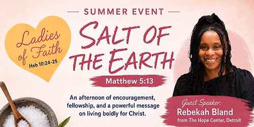 Ladies of Faith Summer Event