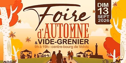 Foire d'Automne et vide-grenier de Volvic