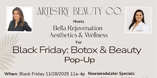 \u2728BOTOX & BEAUTY BLACK FRIDAY EVENT\u2728