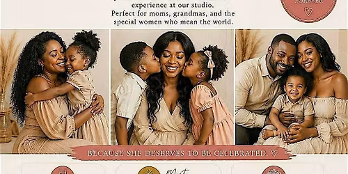 Mother's Day  Mini Photo Shoot Experience