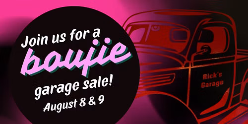 Boujie Garage Sale Benefiting the Georgia Alliance for Breast Cancer