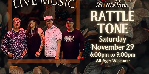 Rattle Tone LIVE at BottleTaps