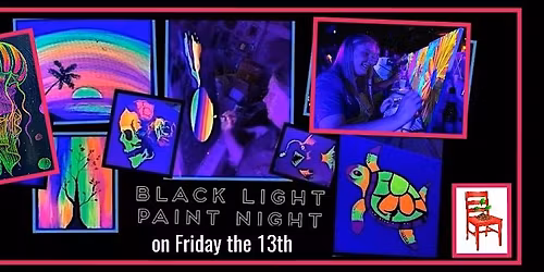 BLACK LIGHT Paint Night!