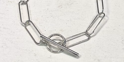 Make Your Own Paper Clip Chain Bracelet