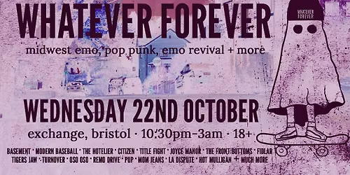 Whatever Forever - Midwest Emo, Pop Punk, Emo Revival + More