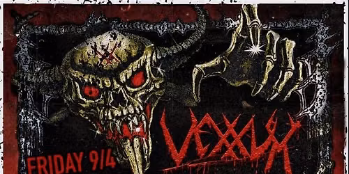 Vexxum (CA Thrash) with Glacial Coffin, Daemon Grimm, and Abysm at the Feed N' Seed!