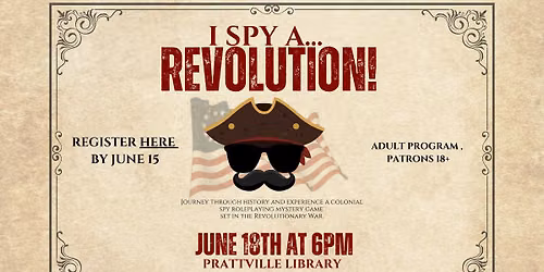 I Spy...A Revolution!