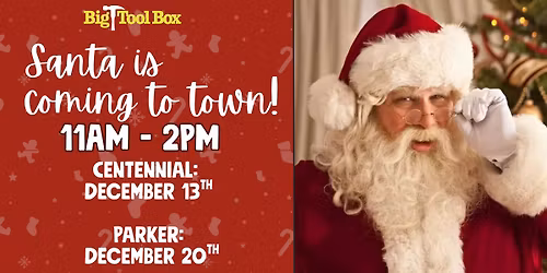 FREE Pictures with Santa - Santa is coming to town!