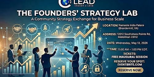 The Founders\u2019 Strategy Lab (Limited to 25 Seats)