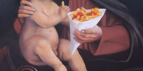 \u00abFrites et religion\u00bb, expo gratuite, Micro Mus\u00e9e de la Frite, Home Frit' Home