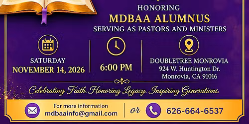 2026 MDBAA Scholarship Gala