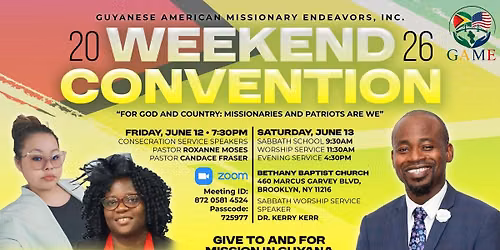 GAME Weekend Convention