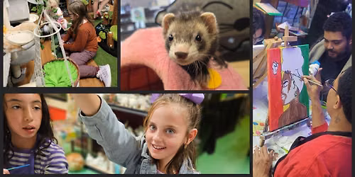 FREE PLAY, ART & FERRETS 