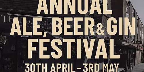 Annual Ale, Beer & Gin Festival - The Roundabout Bar 