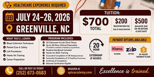 Fast Track Phlebotomy Training